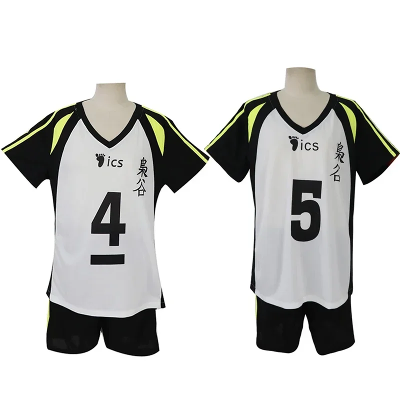 

Haikyuu Bokuto Koutarou Cosplay Costume Loose Short Sleeve Sportswear High School Sports Uniform for Men - Volleyball Basketball