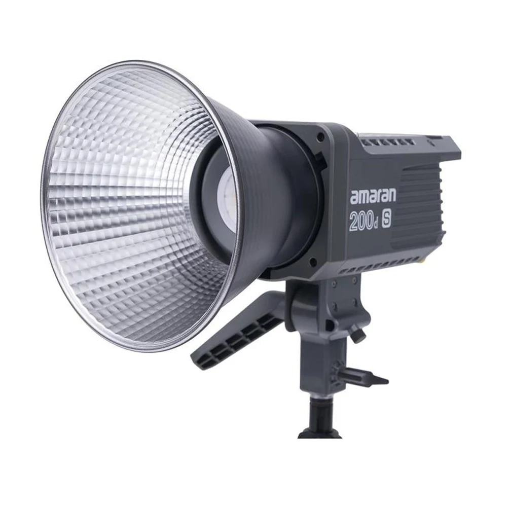 Amaran 200D S LED Video Light 5600K Daylight Bluetooth App Control 8 Lighting Effect DC/AC Power Supply for Video Studio by Aput