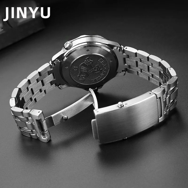 18mm 20mm 22mm Quality Silver Stainless steel Watch Bands Strap For omega seamaster speedmaster planet ocean Belt