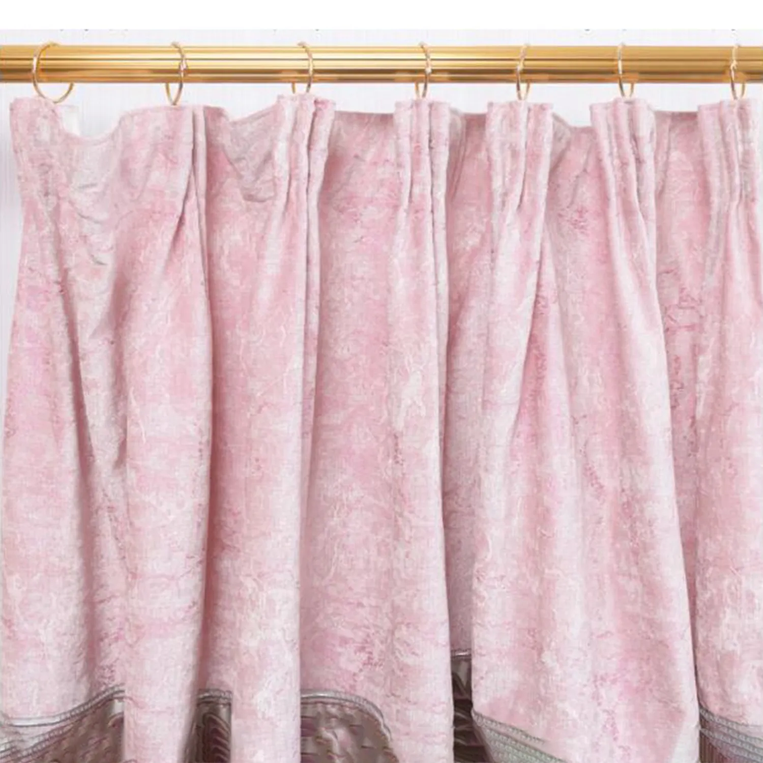 20 قطعة من حلقات الستائر الذهبية القابلة للفتح مفتوحة وإغلاق حلقات الستائر المعدنية المقاومة للصدأ مع العيينة لدبابيس الخطاف (1.5 بوصة) HY