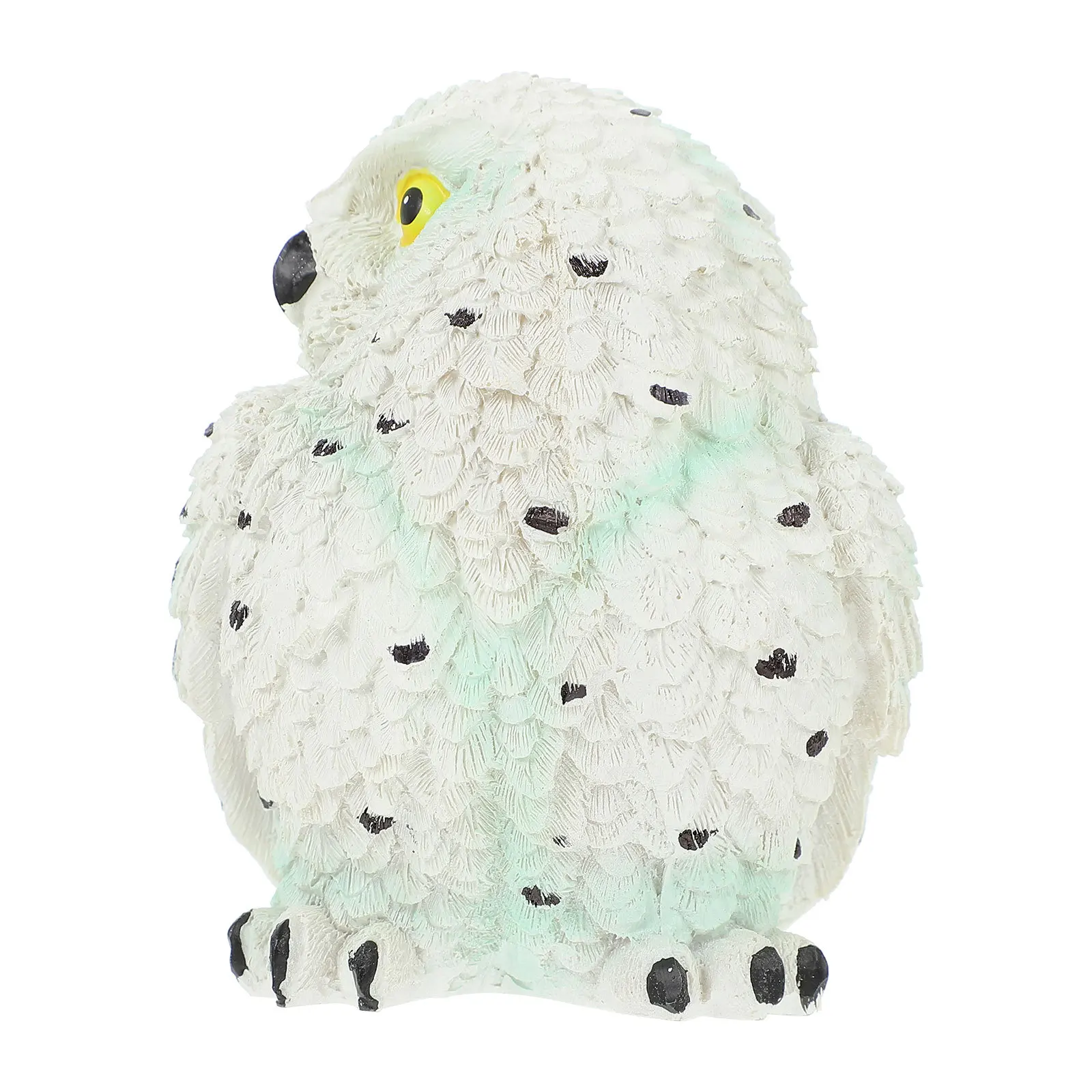 

Ceramic Owl Statue Modern Chic Durable Design Tabletop Decoration Home Office Hotel Decor Ceramic Owl Statue Desktop Decor