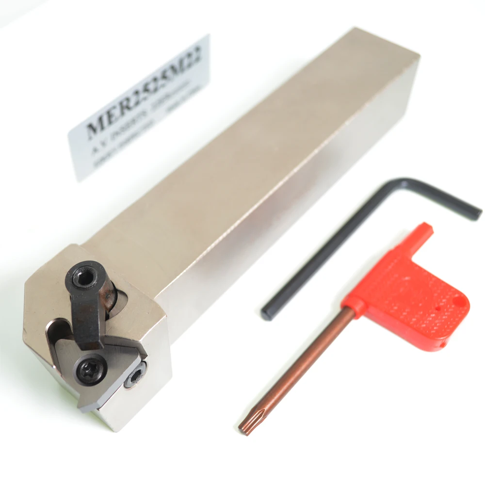MER2525M22 MEL2525M22 MER3232P22 MEL3232P22 external threading turning tool for hold 22ER 22EL thread carbide insert
