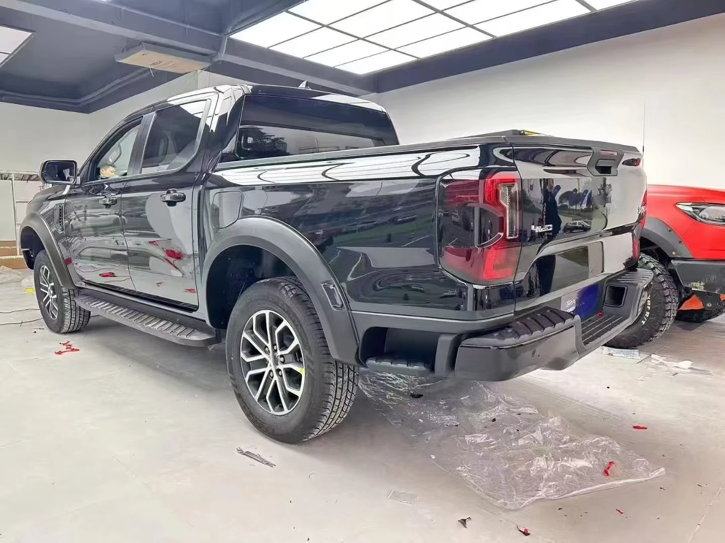 Raptor Style Luxury ABS Body Kit for for 2023 2024 Front Bumper Grille Fender Flares Upgrade Exterior Accessories 4