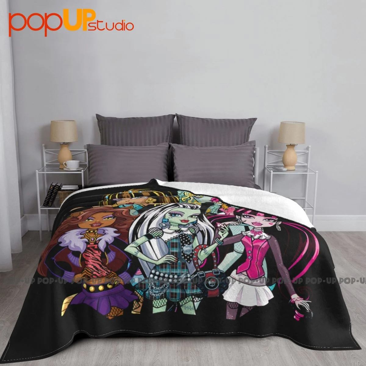 Teen Wolf Monster High Core Girls Blanket Sheet Sofa Bed On The Sofa Skin Friendly Camping Blanket