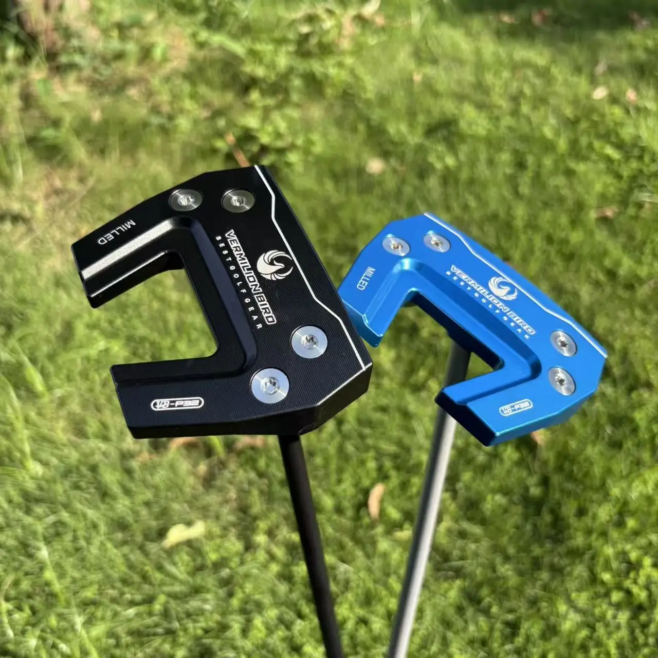 GOLF Putter Mallet Putter for Men Center Shafted High MOI U-Shaped Winged Golf Putter Club with 4 Adjustable Weight Ports Precis