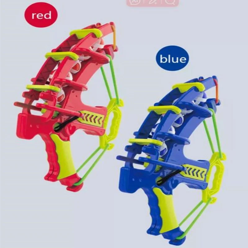 Catapulta per bambini palla appiccicosa arco bersaglio giocattolo ventose per interni per bambini genitore-figlio interattivo lancio tiro freccette gi
