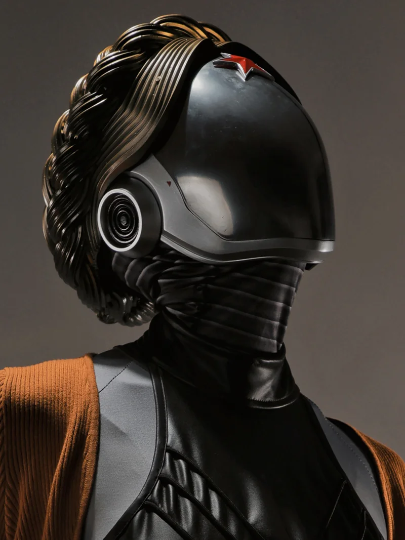 Atomic Heart Twin Ballerinas 1:1 Spiel Requisiten Cosplay Helm Schießen Kostüm Requisiten Helm Ornament
