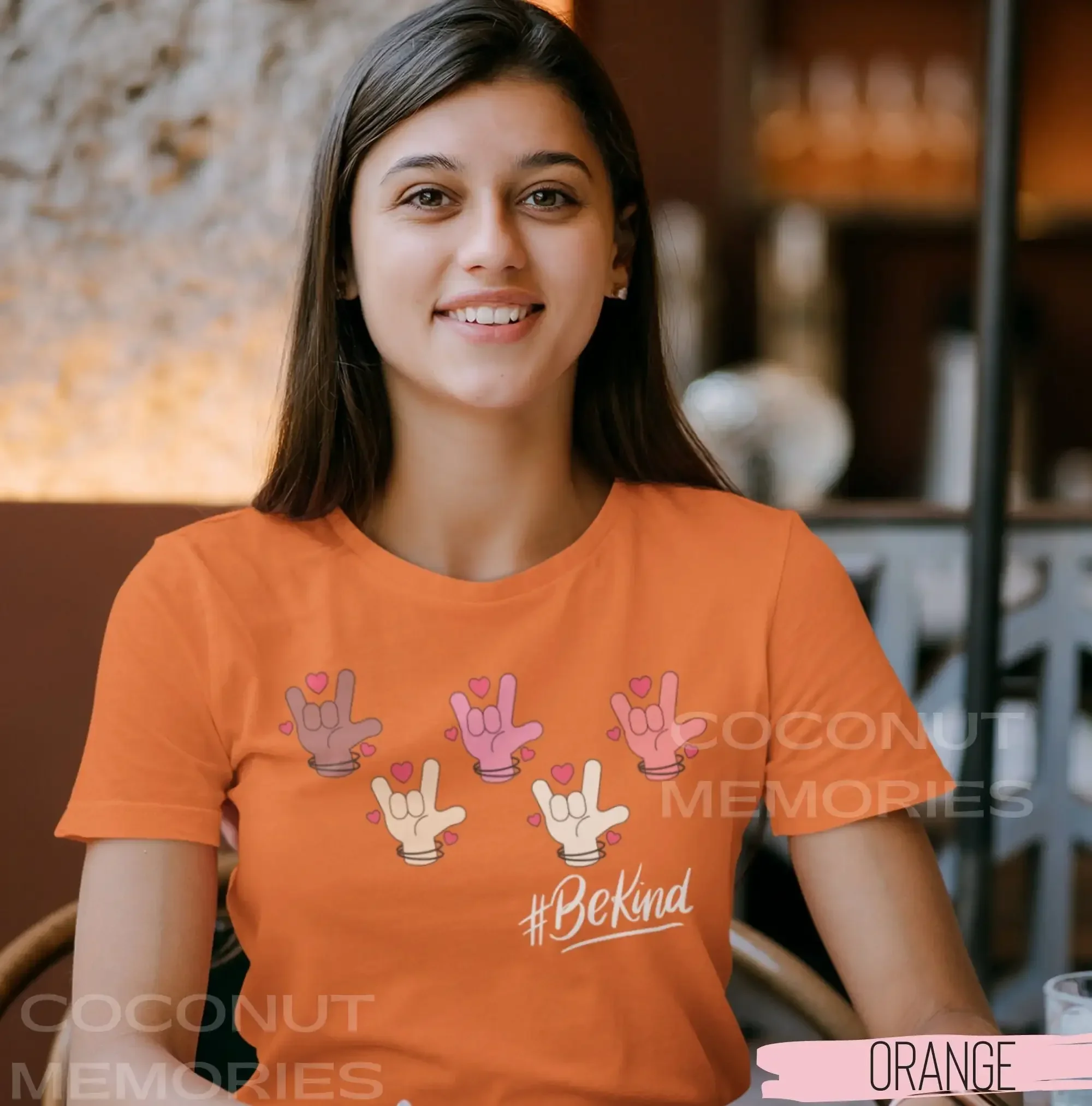 Be Kind Sign Language T Shirt World Kindness Day Hashtag Kindess Matters Teacher
