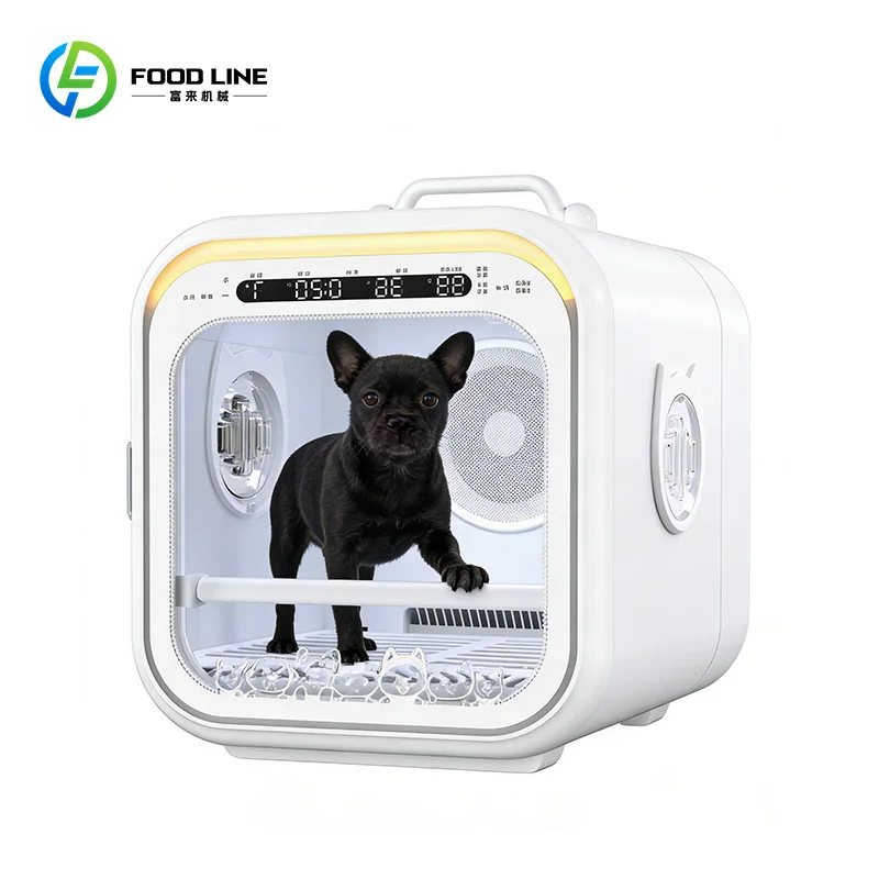 Portable Pet Hair Dryer for Dogs and Cats, High Velocity Grooming Blower, Quiet Operation, Temperature Control, Fast Drying