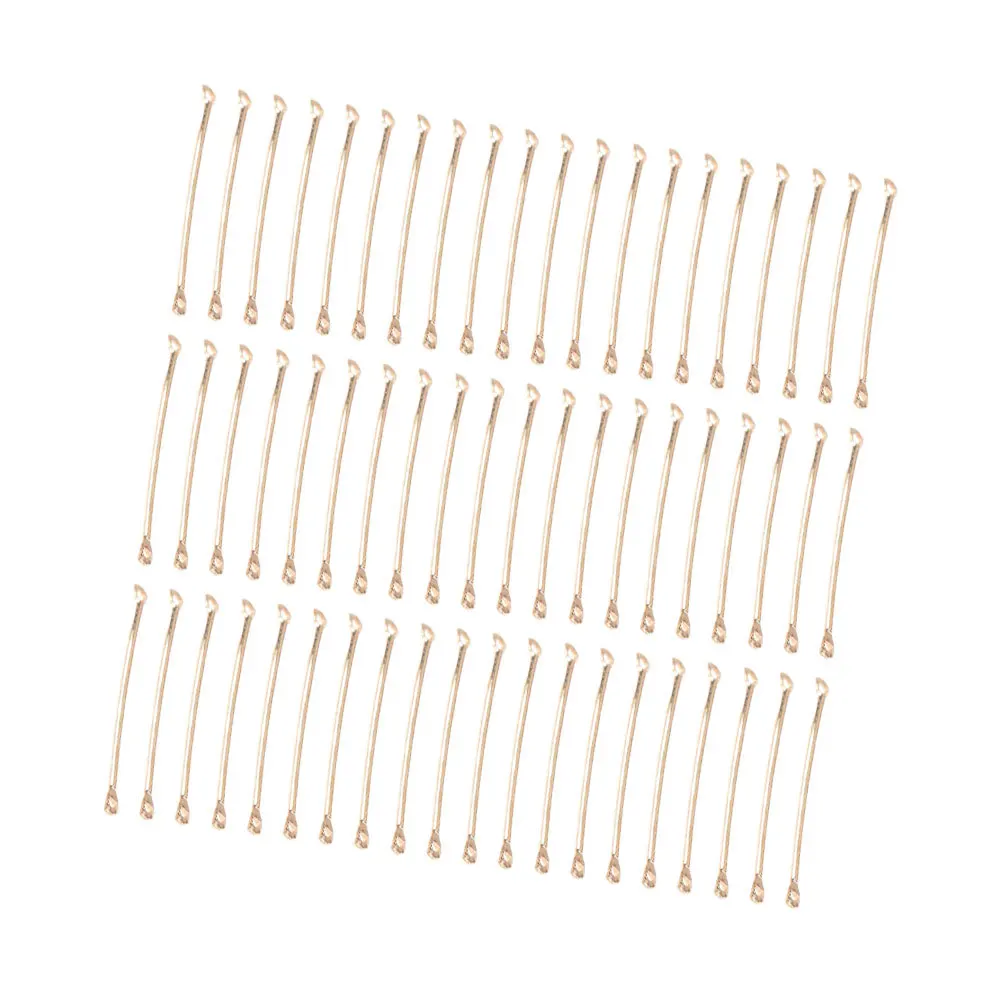

200Pcs Ear Accessories Iron Material Durable Lightweight Eardrop Connection Rods for DIY Jewelry Handmade Eardrop Jewelry Parts