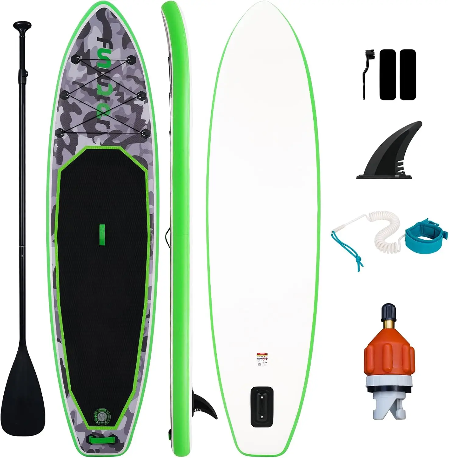 

FunWater Inflatable Paddle Boards Ultra-Light Stand Up Paddleboard with Different Configurations SUP Accessories for Adult & You