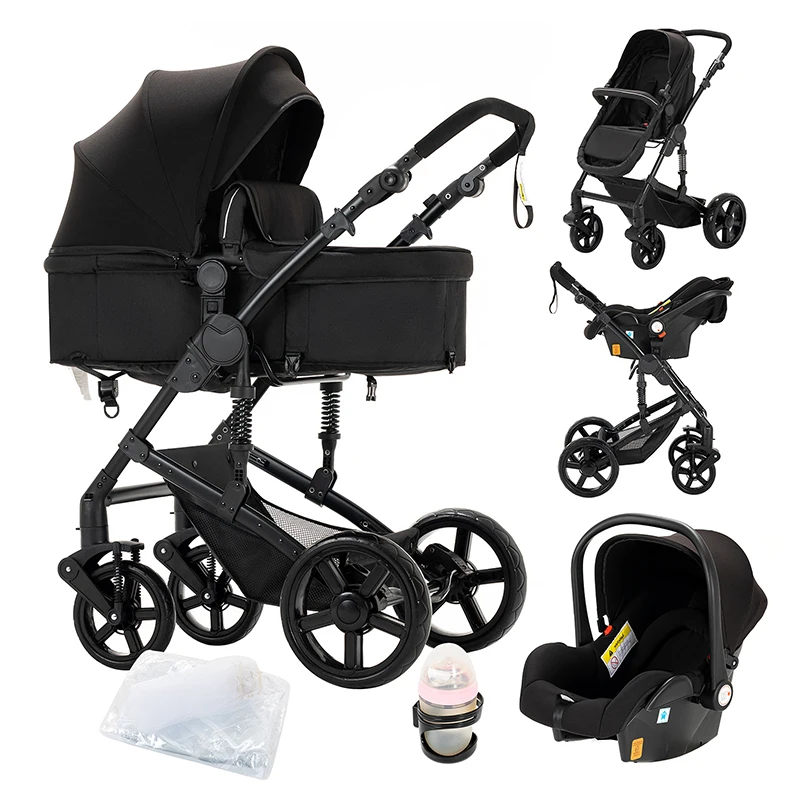 Baby Strollers 3 in 1 Stroller baby carriage Baby Walker Baby Strollers Baby Stroller Car for Newborn High Landscape Stroller