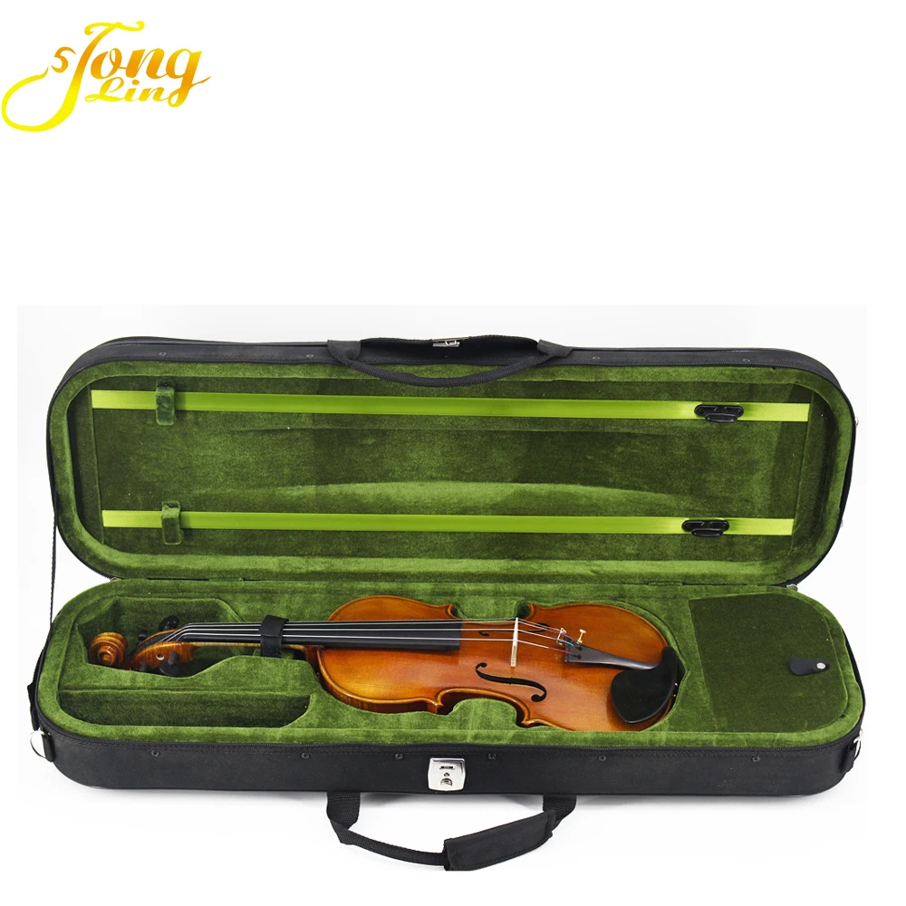 Großhandel professionelle Violine geflammte Violine 4/4 handgemachte Violine