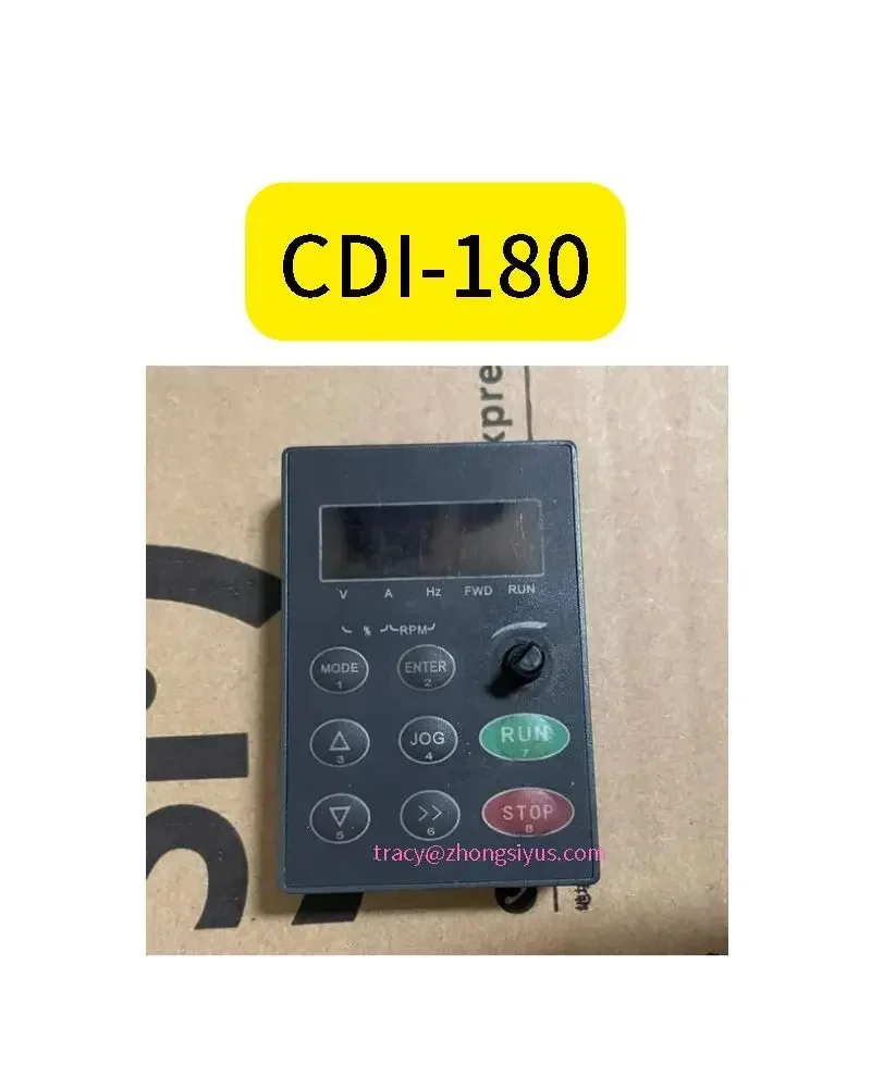 

CDI-180 frequency converter operation panel, suitable for low-power frequency converters Functional testing is intact