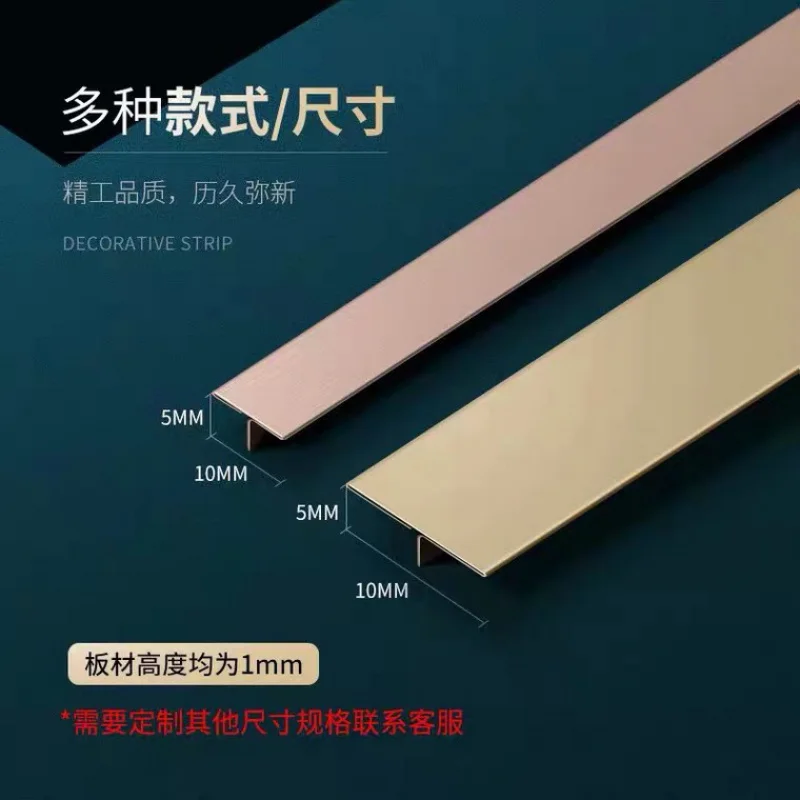 Customized.304 Edelstahl dekorative Formung U-förmige Nut Decke Hintergrund Wand Bar leere Haltenut