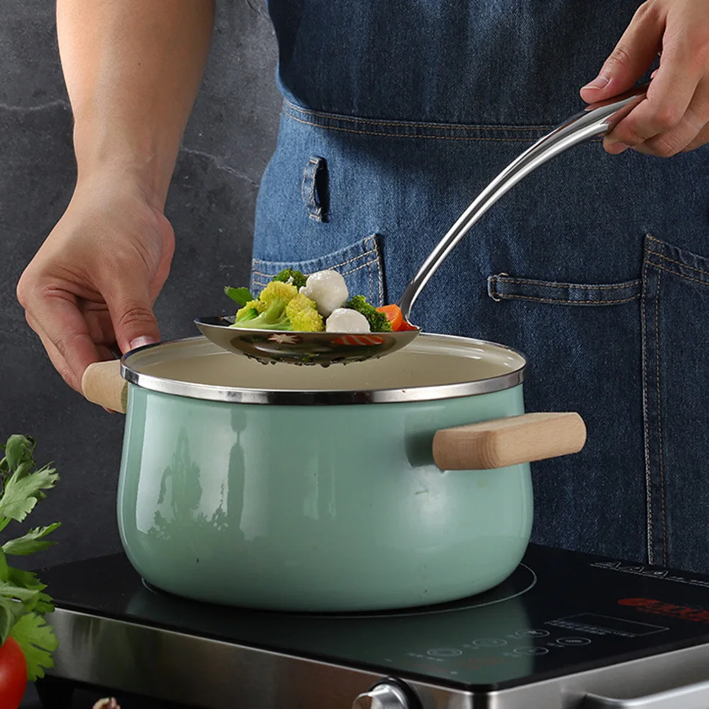 

304 Stainless Mesh Cookware Kitchen Gadgets Spoon Ladle Scoop Set Heat Resistant Cooking Utensils Kitchen Gadgets Tools