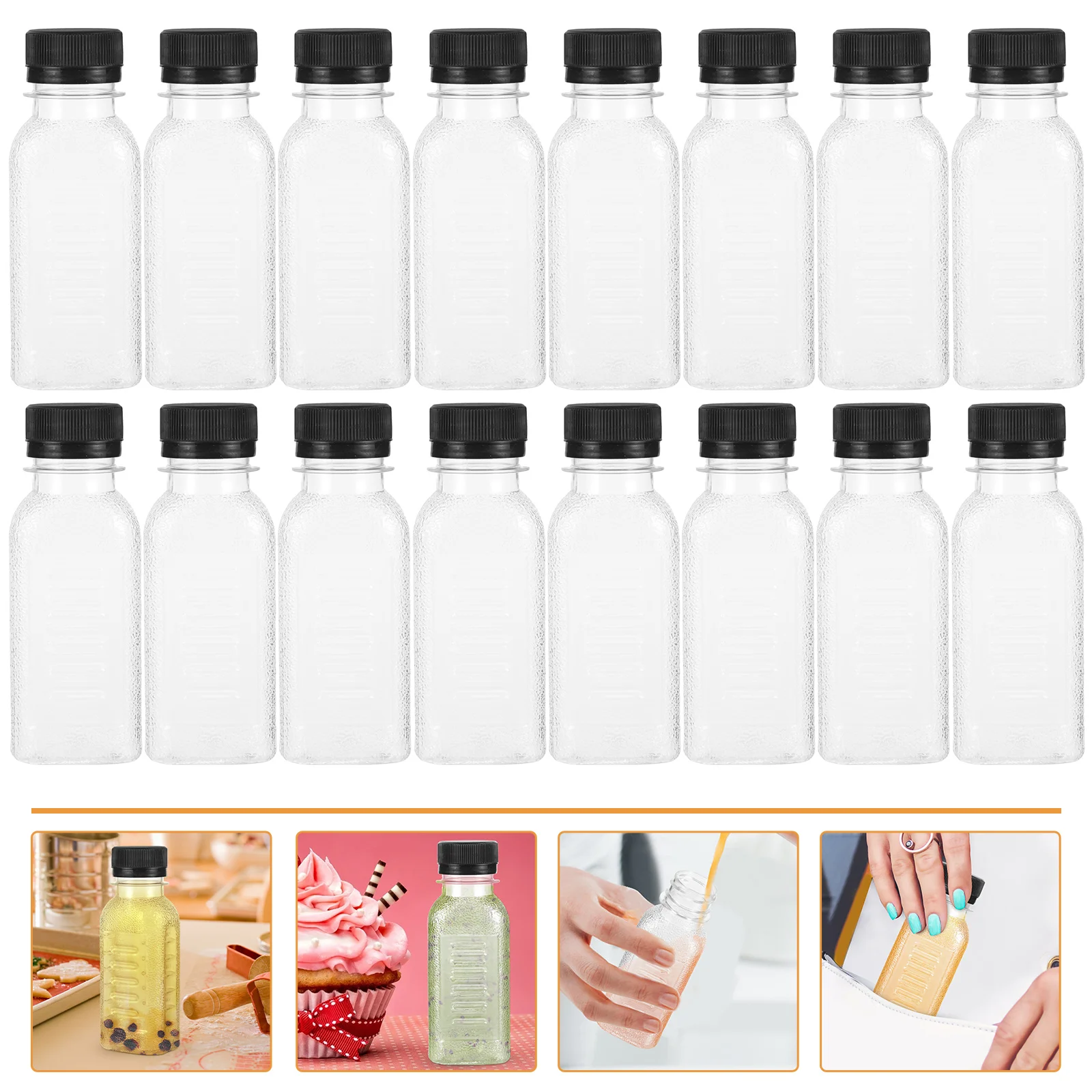 Рисунок 2 - пластиковые бутылки для сока