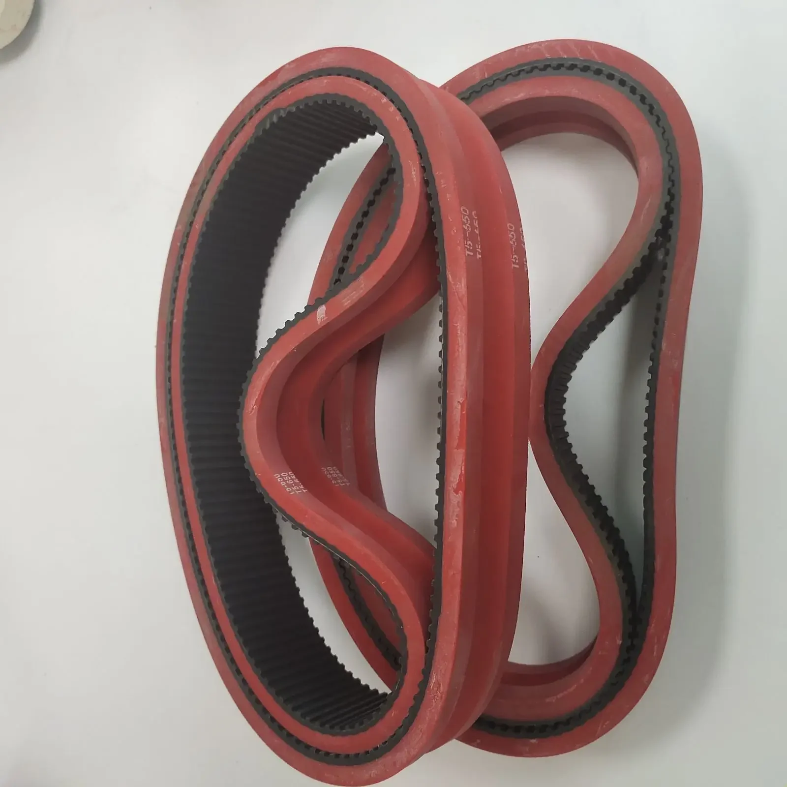 Pneumatic Driven Fiber Optic FTTH Cable Blowing/Pulling Machine T5-650   Belt-Rubber Timing Belt
