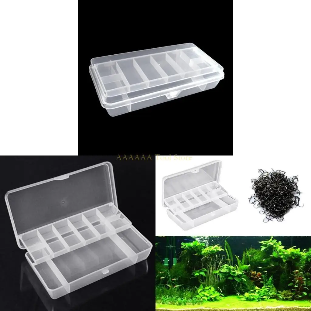 A2BE Portable Plastic Box with 2 Layers Upper Small Divider & Lower Large Divider