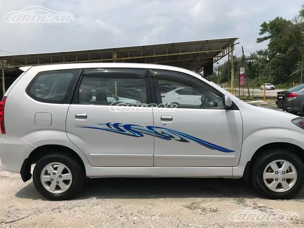 Para 2009-2011 Toyota AVANZA XENIA M80 original con luces de alta calidad ABS plástico fibra de carbono spoiler maletero ala spoiler