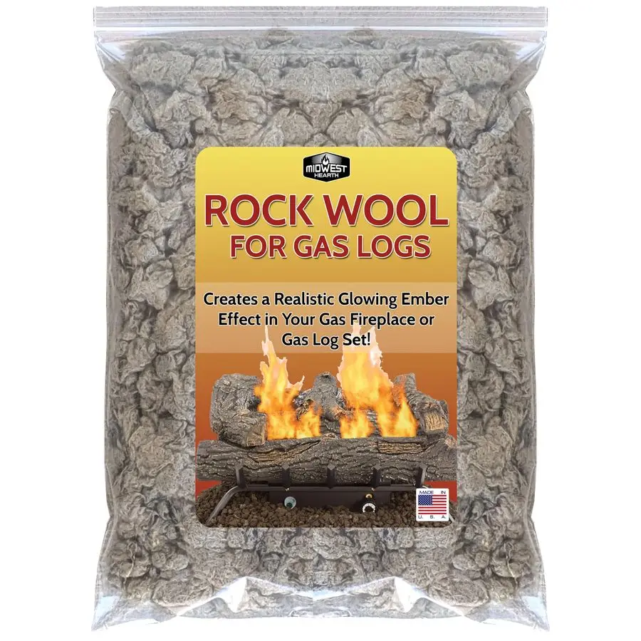 

Rock Wool for Gas Log 6 oz. Bag
