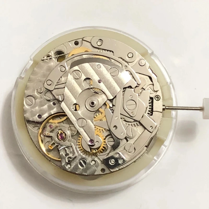 NEW High Quality China 7750 Movement 7753 6Hands Calendar Free Mechanical Movement 6 O'clock Small Second Watch Mouvement