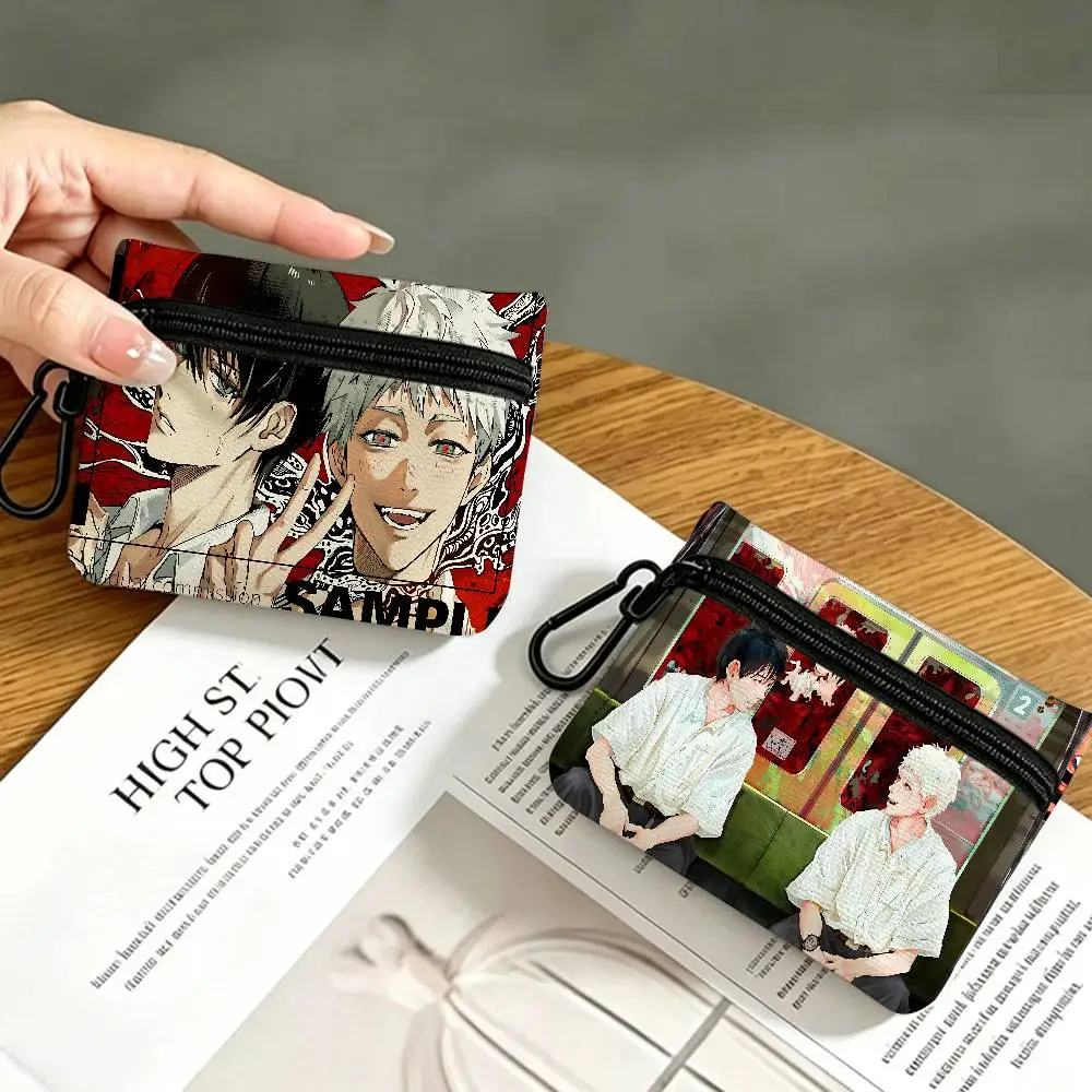 The S-summer H-Hikaru Died Oxford Fabric Mini Coin Wallet Smooth Zipper Hanging Design Multi-use Small Storage Bag For Travel