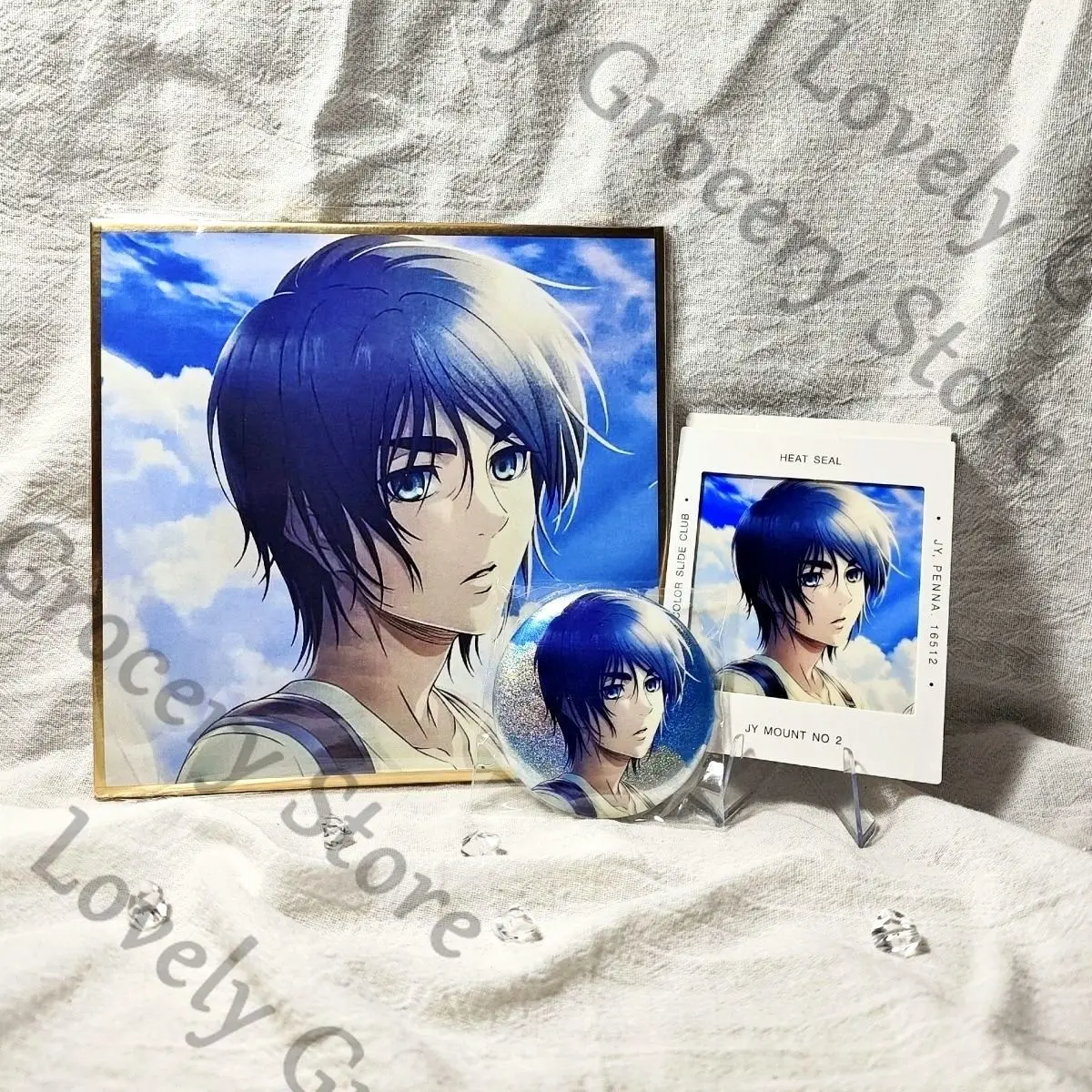 

Аниме Атака Титанов Эрен Йегер Ataque A Los Титанов Shingeki No Kyojin Косплей Цветная бумага Эмблема Значок Транскарты Подарок