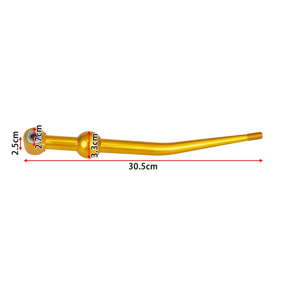 Single Bend Gear Lever Quick Shift Lever Forged Shifter Suitable for Honda Car Series Modification Accessories Automobiles Parts