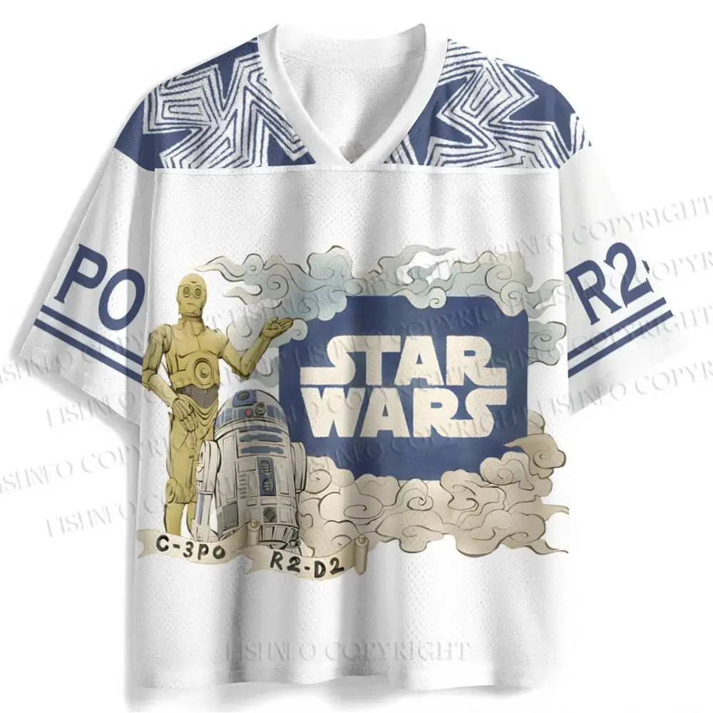 2026 New Star Wars Movie Sports Fashion Adult Children's Short Sleeve V-neck Street Gothic Style Horror Fans Gift