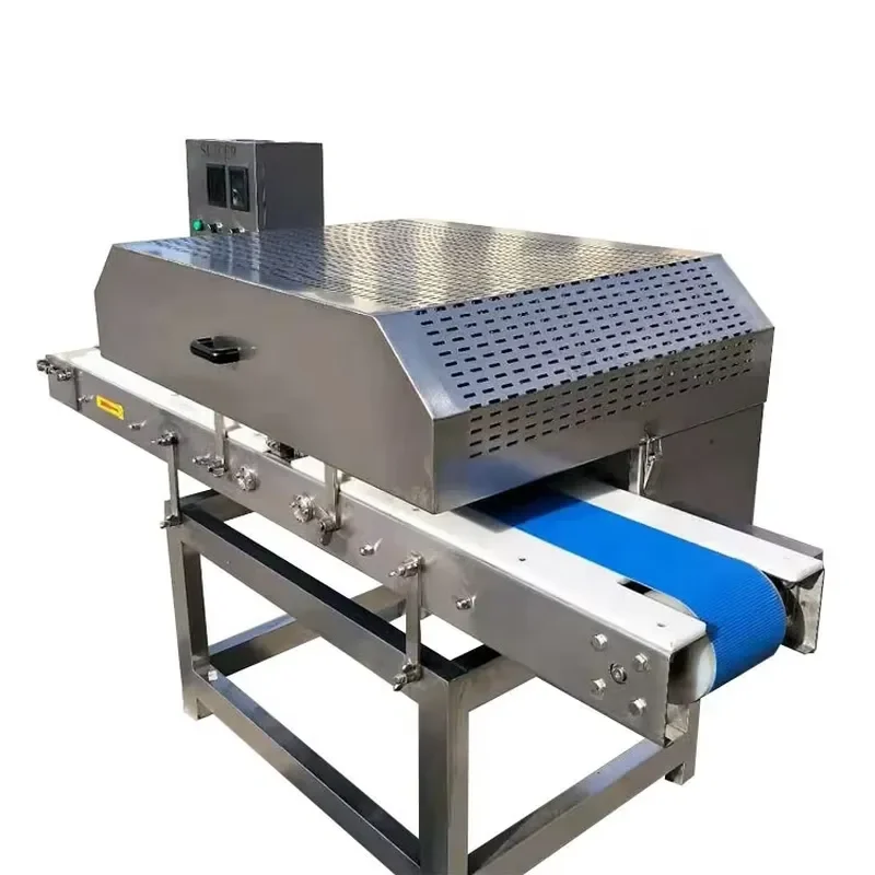 Commercial Fresh Smoked Salmon Fish Chicken Breast Meat Slicer for Food Processing Equipment