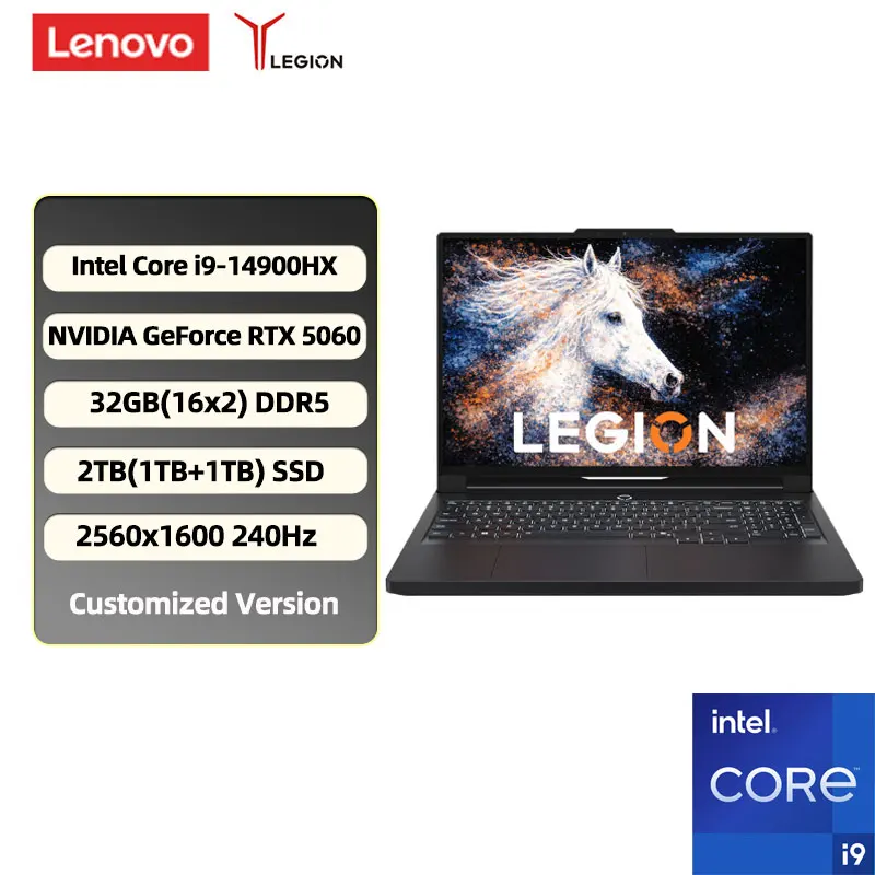Lenovo Legion Y9000P 2026 Gaming Laptop i9-14900HX RTX5060 16GB