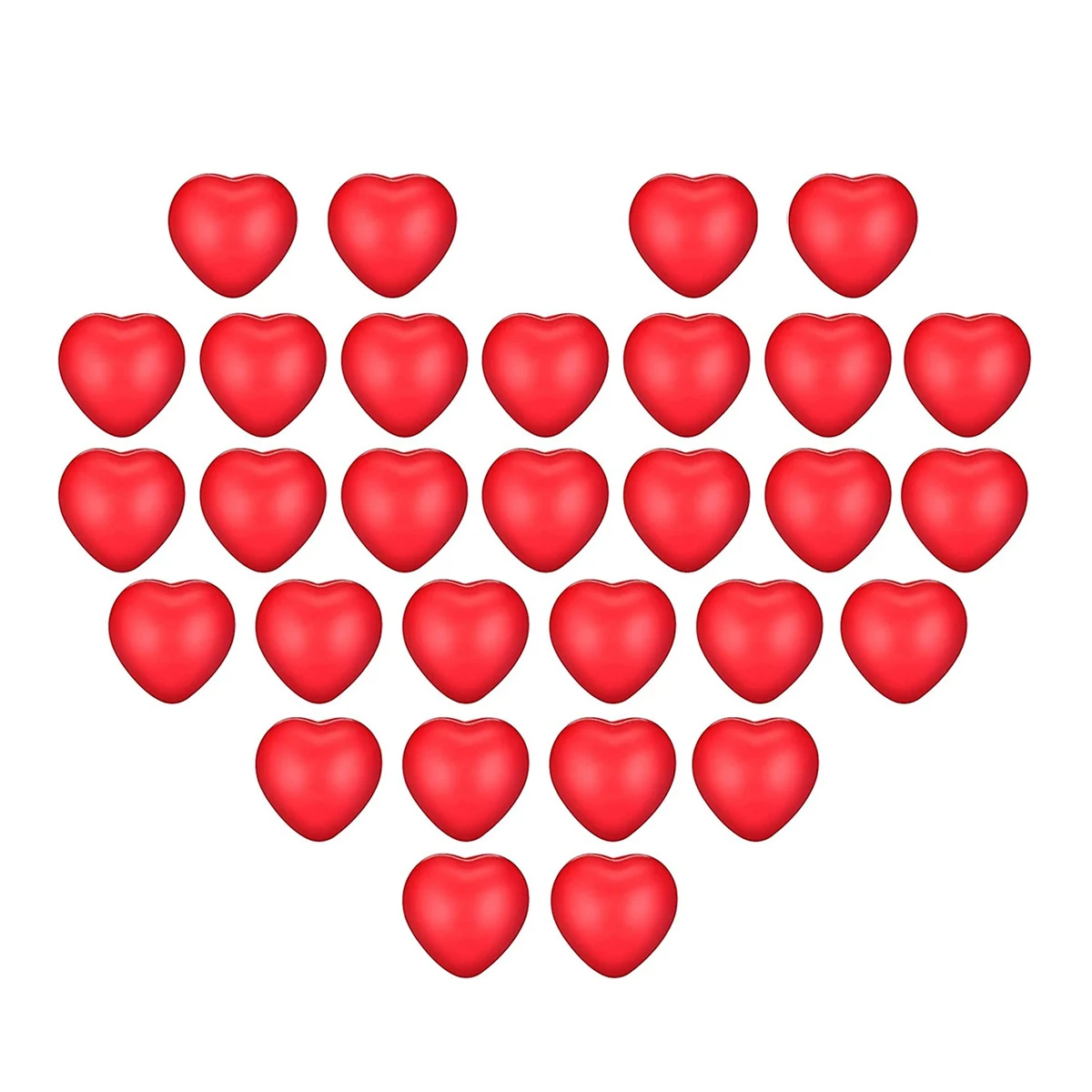 

30Pcs Valentine'S Day Stress Balls,Stress Balls for School Carnival Reward,Valentine Bag Gift Fillers