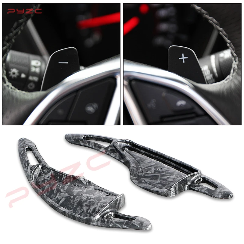 For Chevrolet Camaro 2016-2023 Car Steering Wheel Shifter Paddle ABS Carbon Fiber DSG Extension Shift Paddle Accessories