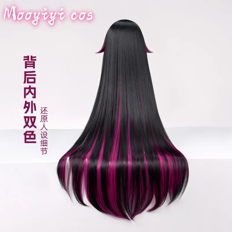 لعبة Genshin تأثير كولومبينا شعر مستعار تأثيري هالوين عيد الميلاد لعب الأدوار حفلة حديثا حجم S-XL المرأة شعر مستعار غطاء مجاني 100 سنتيمتر الشعر #3