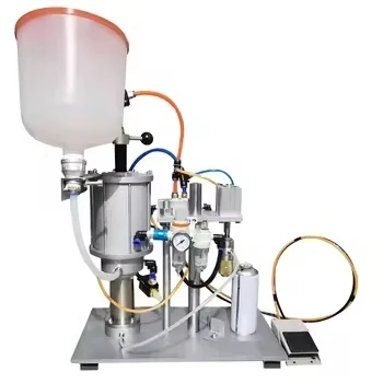 For 2026 Continuous Self-Spray Paint Canning Machine Semi-Automatic Aerosol Liquid Hand Filling Machine for Bottles for Chemical