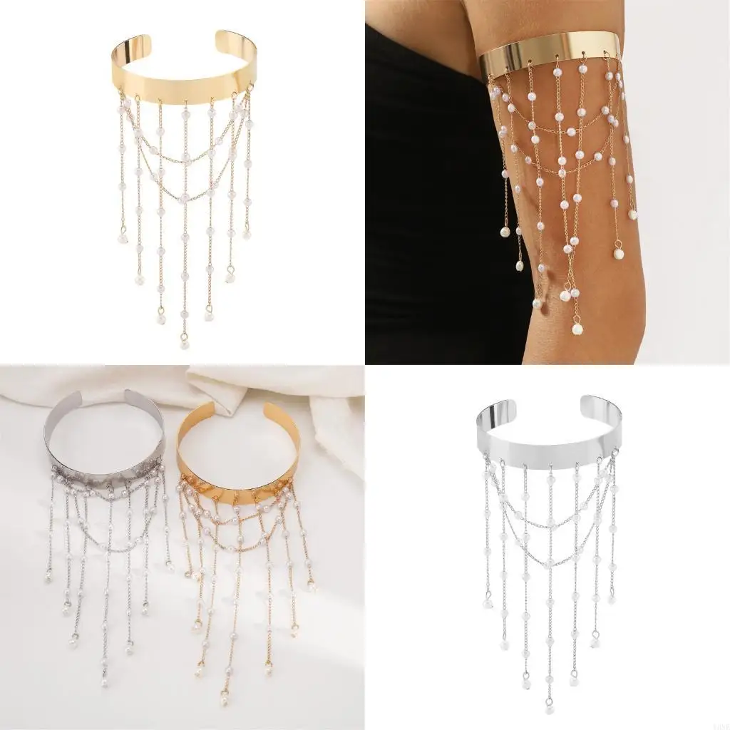 

Y3ne Стильный железный жемчужный браслет для вечеринок.