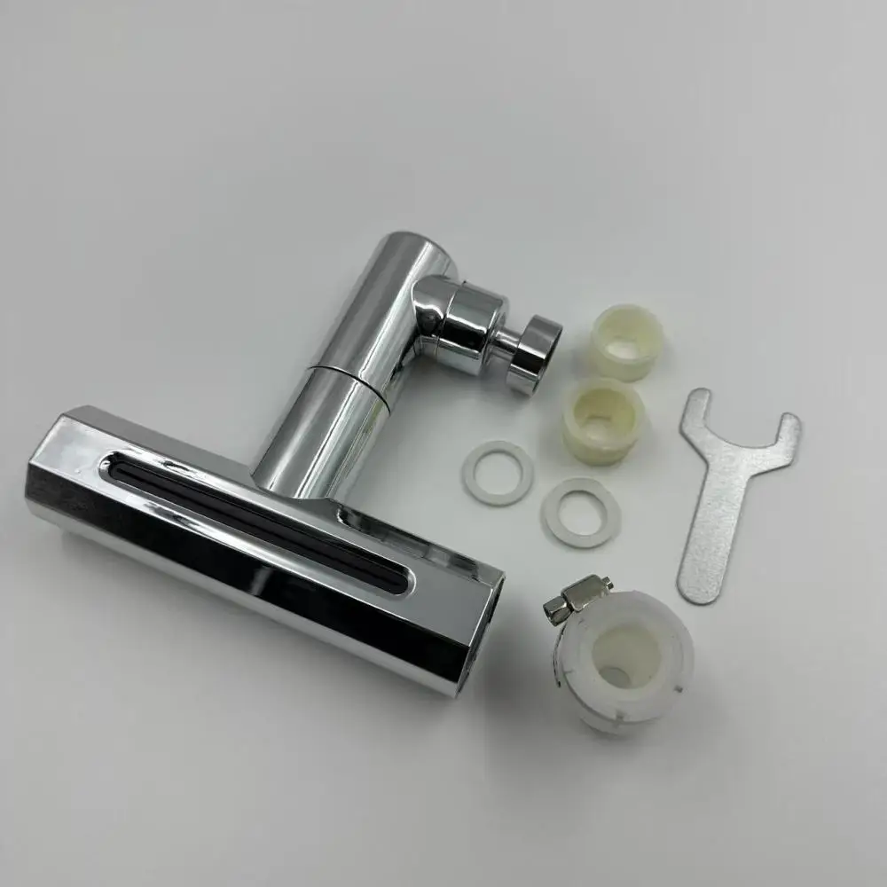 Universal Rotating Faucet Extender Kitchen Sink Sprayer Waterfall Booster Anti Splash Tap Aerator Flexible Water Saving Device