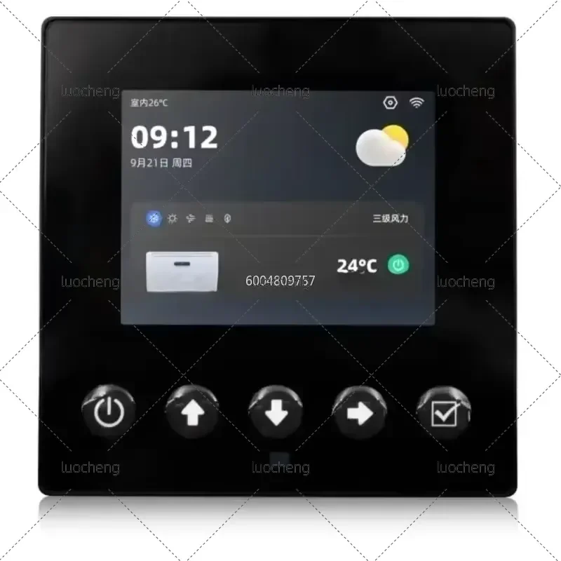 For 86mm Wall Panel 2.8 or 4 Inch Smart Programmable HMI Touch Screen for TFT LCD RS485 Modbus for RTU Color Display Touchpad