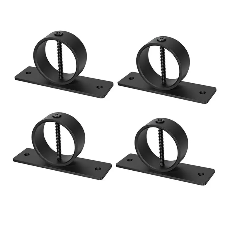 【CYBER MONDAY】4-Pack 2-Inch For Rope Support Holder Securing For Rope Drop Ring Brackets For Rope Fencing Stair Deck Railing Cei
