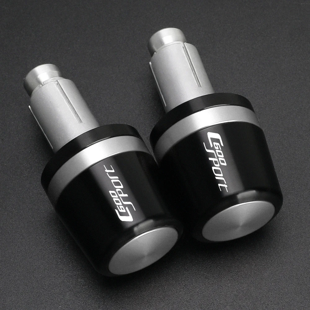 

High quality Motorcycle Handle Grip Handlebar Grips End cover Cap 7/8" 22mm For BMW C600 C 600 SPORT 2011 2012 2013 2014 2015
