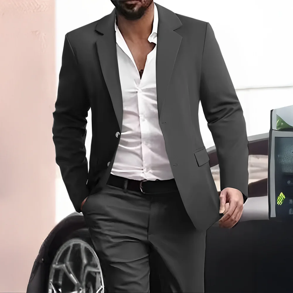 New Stylish Fashion Wedding Suit Business Men Suits With Custom Your Logo Cheap Price Men Business Suit