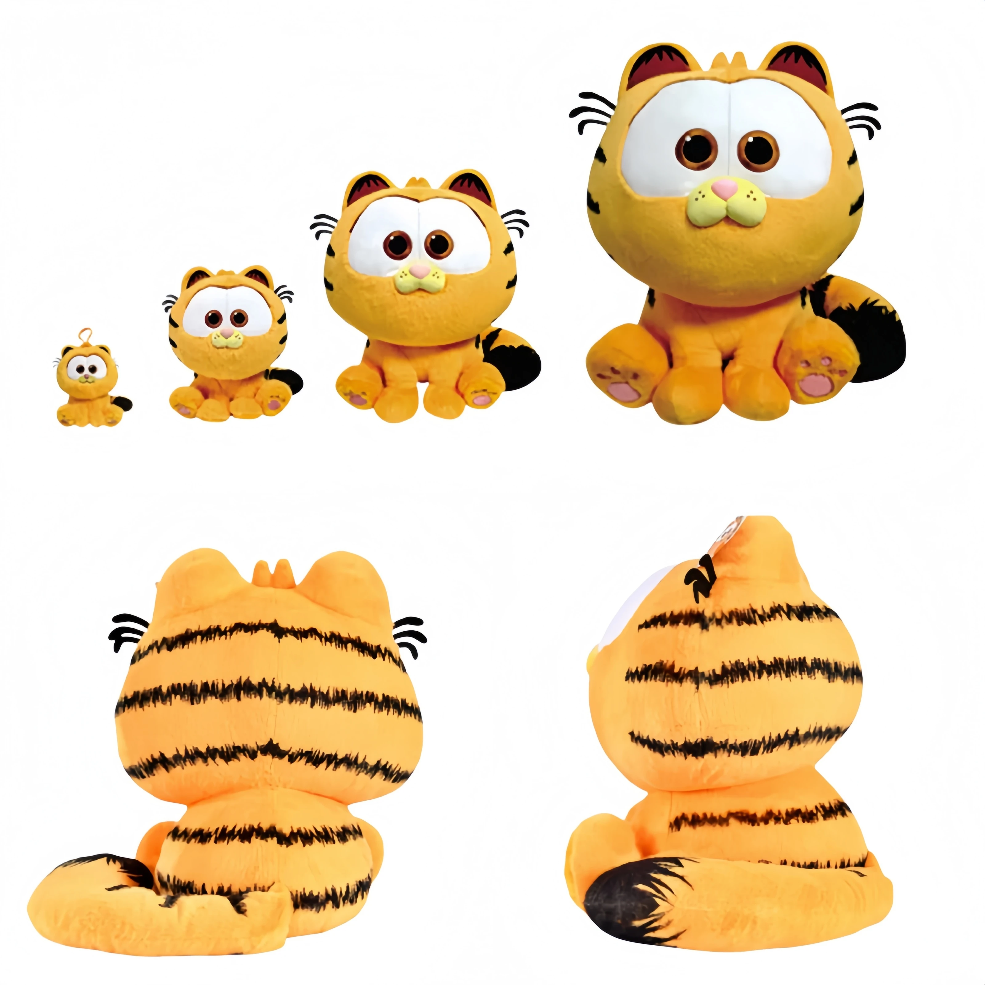 

Comfortable Cartoon Anime Garfield Plush Toy Down Filling Soothing Companion Doll Kawaii Room Decoration Children's Kid Gift