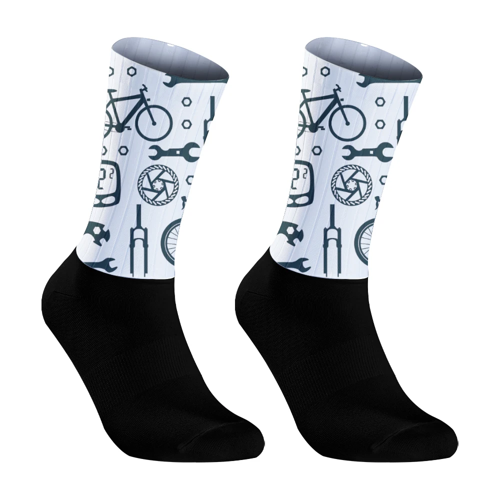 2024 neue Sommer Rad socken Fahrrads ocken Kompression fahrrad Outdoor Laufsport socken