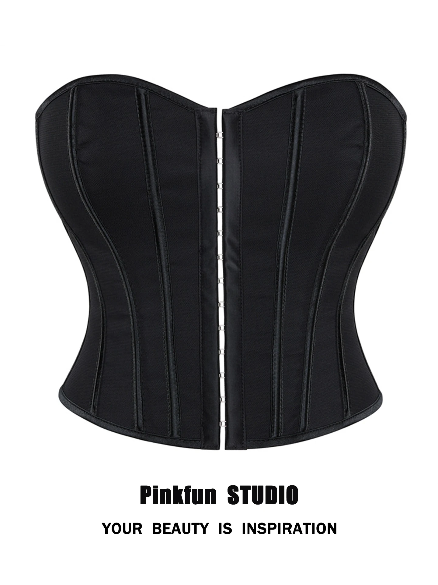 

Pinkfun Vintage Court Me Fibone Корсетный топ Женский облегающий топ на бретелях Верхняя одежда Apewear Топ-труба ort Sle Zipper