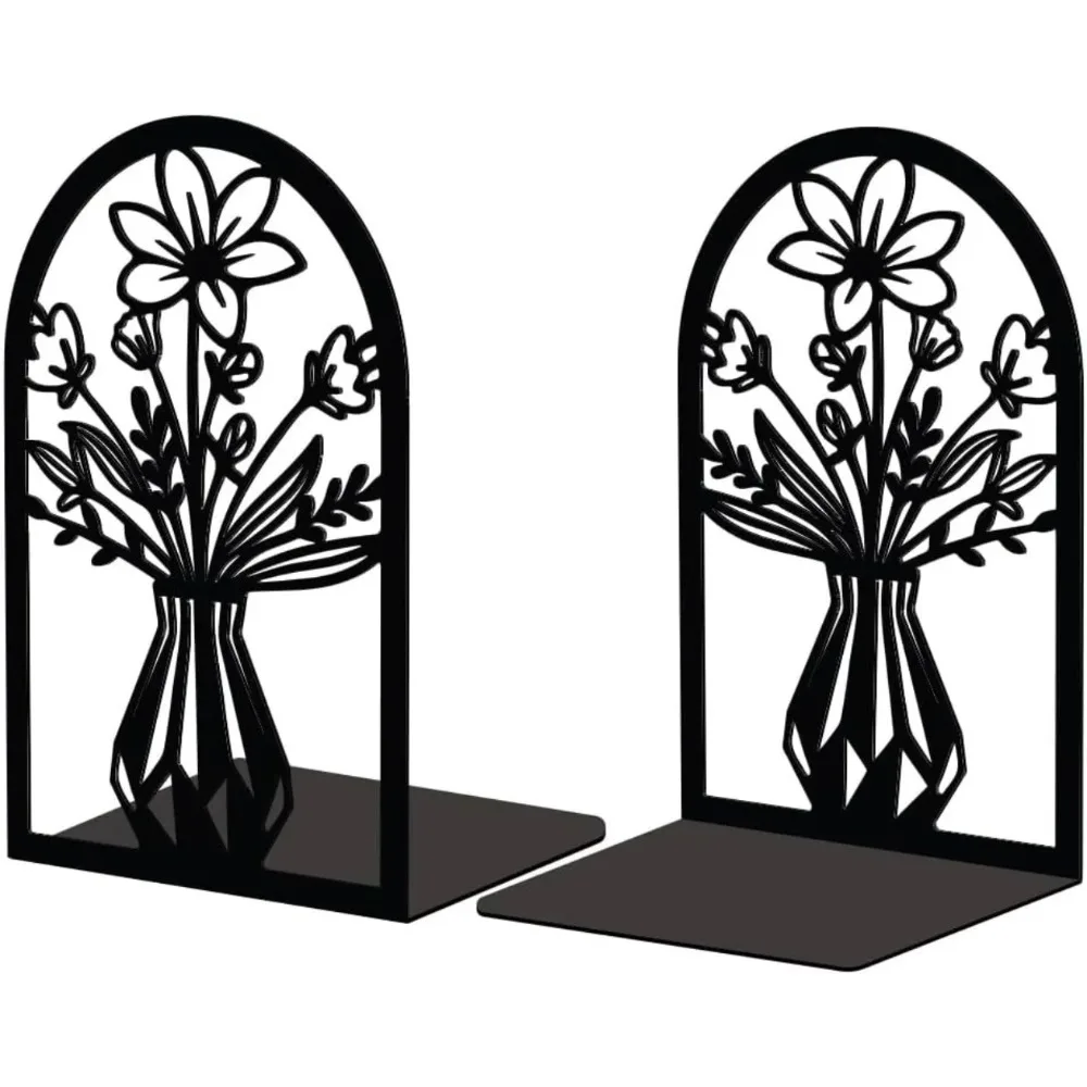 حامل سدادة معدني للأرفف المزخرفة مقاس 5.3 بوصة × 4.3 بوصة × 7.9 بوصة سدادات عصرية إبداعية شديدة التحمل للدراسة