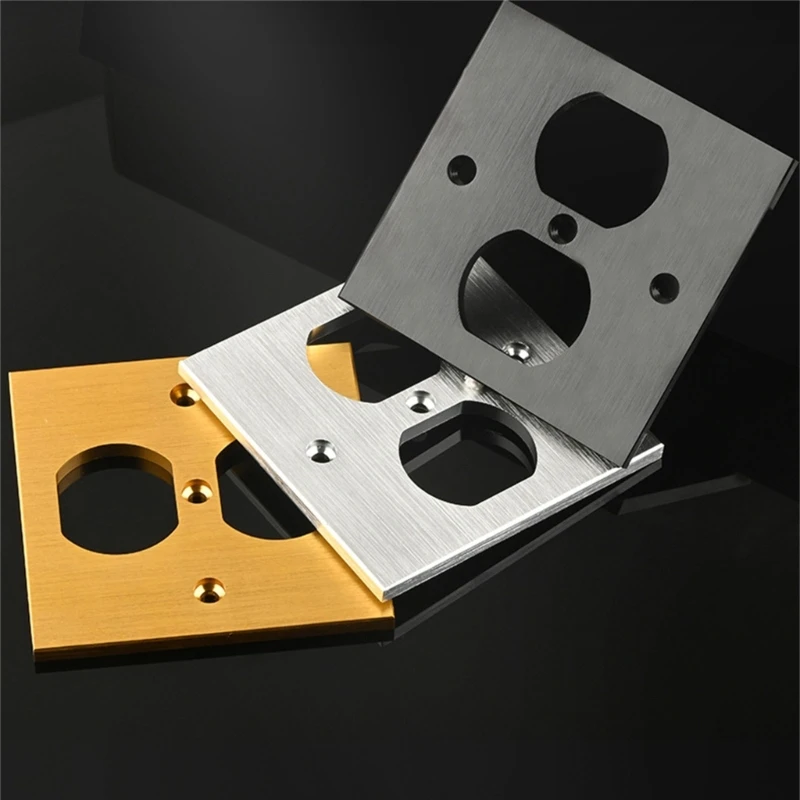 Electrical Receptacle Wall Plate Faceplates Covers Light Switches Socket Cover Electric Socket Plug Covers Enduring KXRE