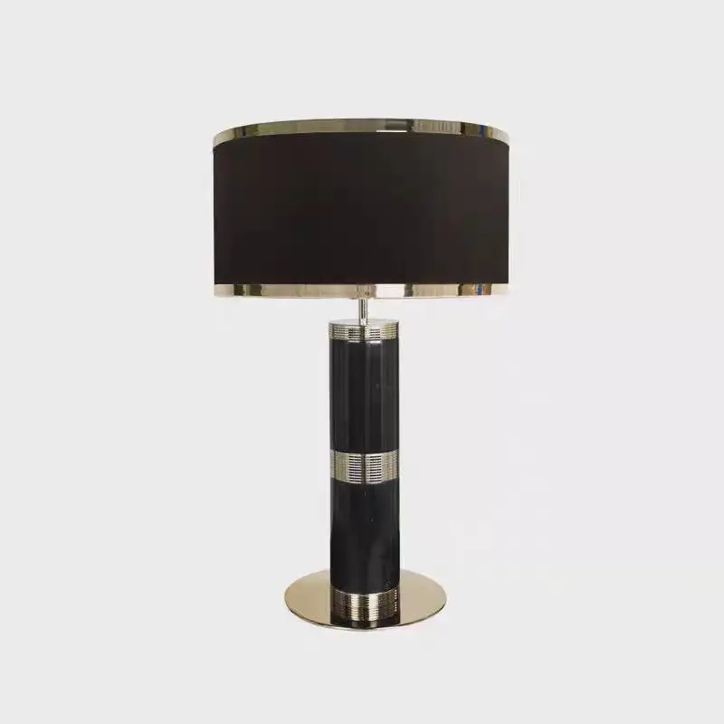 Marble table lamp designer light luxury model room living room bedside hotel engineering bedroom lamp