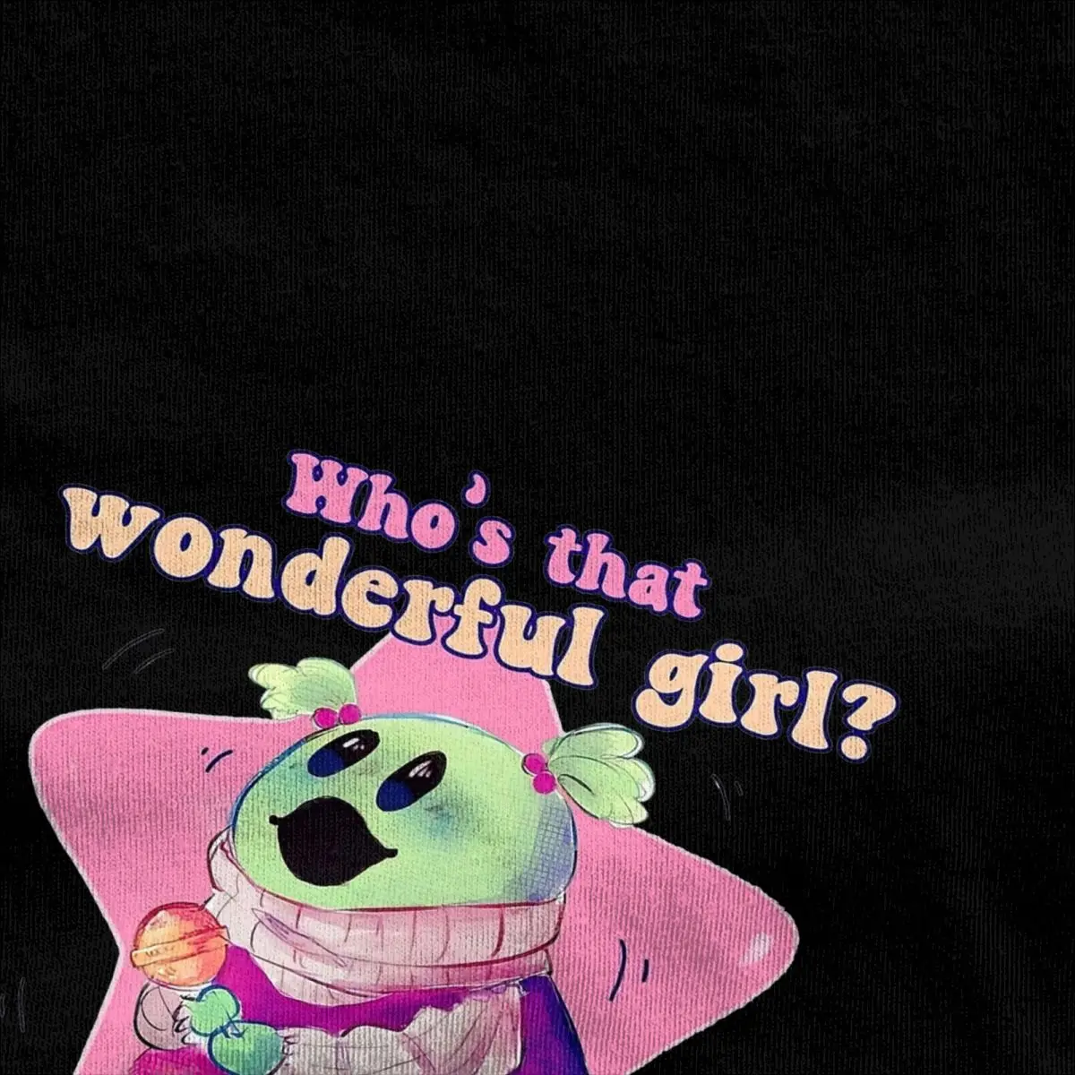 Nanalan Who's That Wonderful Girl T-shirt pour homme, 100% coton, manches courtes, col rond, vêtements d'été, nouveauté