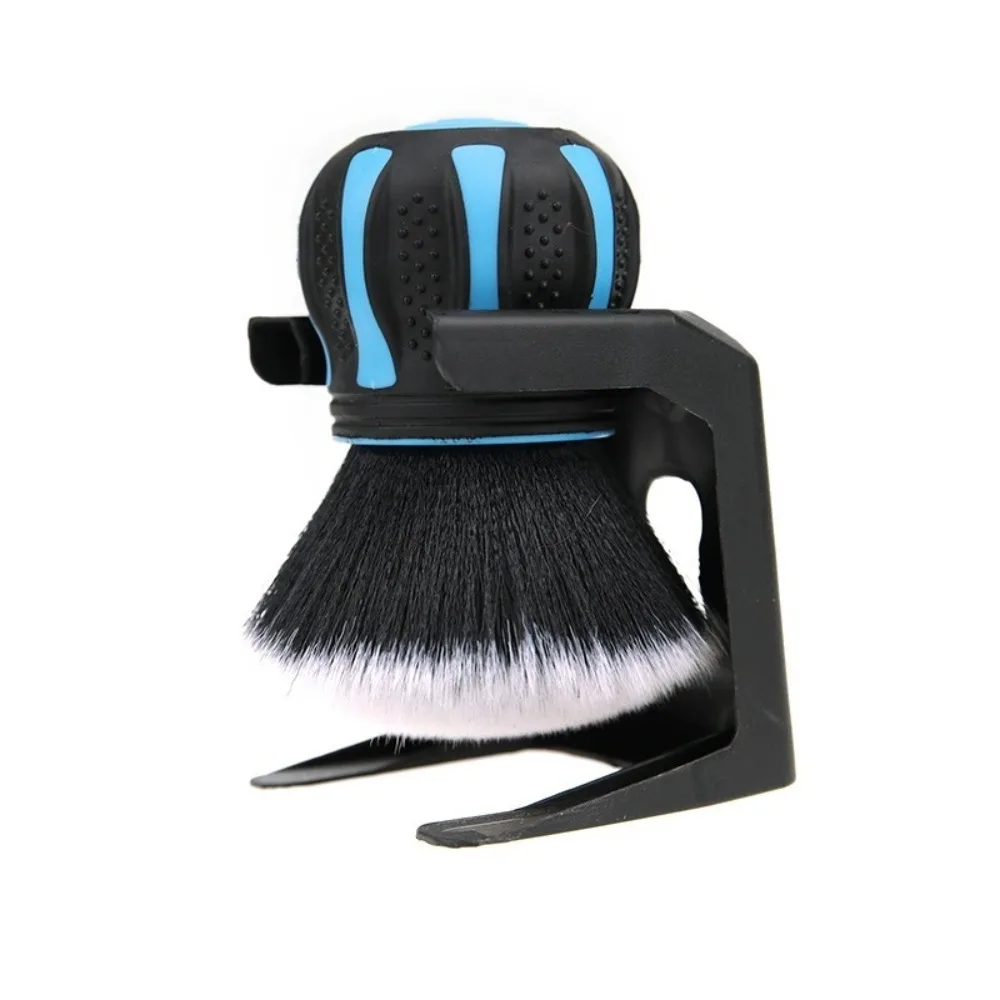 Soft Bristles Car Cleaning Brush Soft Hair Storage Rack Covers Multi-Purpose Brush Large Area Ultra Soft Bristles